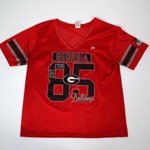Women's University of Georgia Bedazzled Jersey Excellent Condition 2X